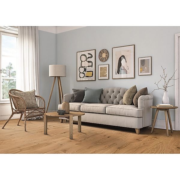Living by Haro Parkett Landhausdiele Eiche Smart Naturgeölt 18 cm x 220 cm günstig online kaufen