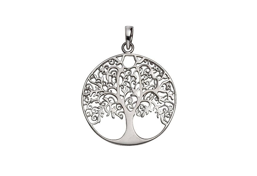 Vivance Kettenanhänger 925 Sterling Silber rhodiniert Lebensbaum günstig online kaufen