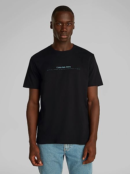 Calvin Klein Jeans Rundhalsshirt "MINIMAL LOGO TEE", Logodruck günstig online kaufen