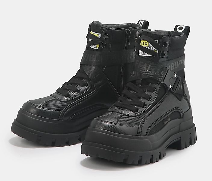 Buffalo Winterboots "Aspha Com1 Vegan", Schnürstiefelette, Plateauboots mit günstig online kaufen