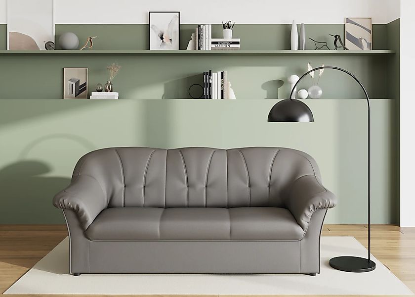 DOMO collection 3-Sitzer "Pegnitz für kleine Räume, Breite 185cm" zeitlos, günstig online kaufen
