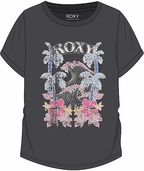 Roxy Print-Shirt Roxy Oceanregular Poster - T-Shirt für Frauen S, Phantom günstig online kaufen