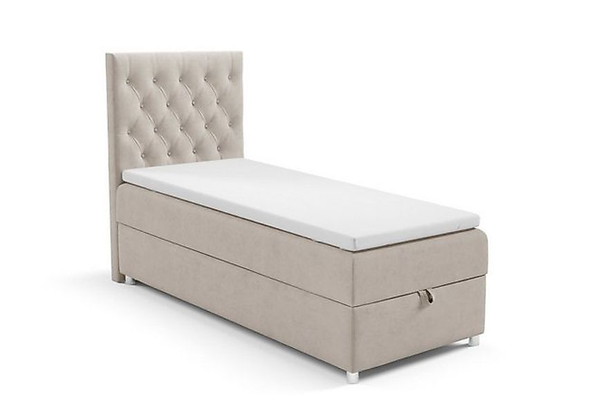 Best for Home Boxspringbett mit Bettkasten Trinity K-14 SINGLE Bonellfederk günstig online kaufen