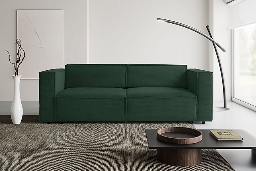 WERK2 Schlafsofa »Kansas Breite 252 cm, mit extragroßer Liegefläche 202x152 günstig online kaufen