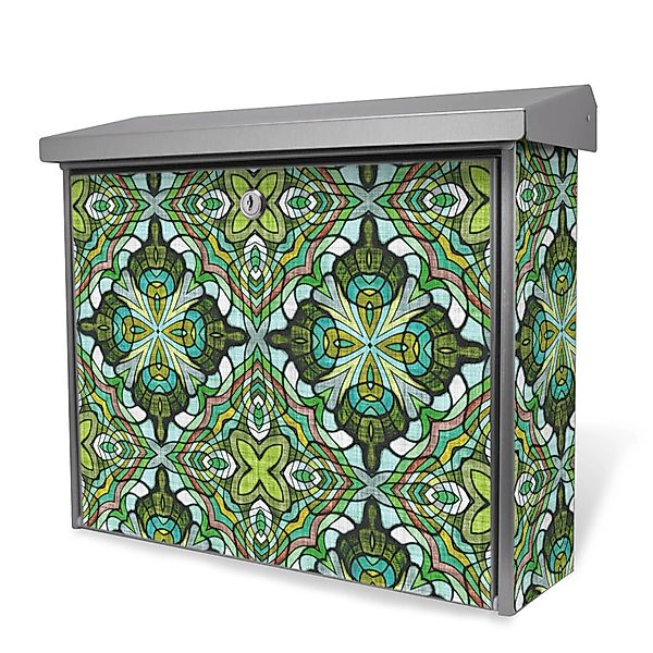Banjado Briefkasten Edelstahl 38.5x31.5x12cm Ohne Zeitungsfach Inkl. Montag günstig online kaufen