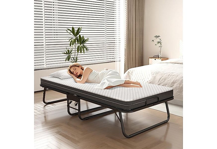 BlingBin Klappbett Klappbares Gästebett für Erwachsene mit 10cm Memory Foam günstig online kaufen