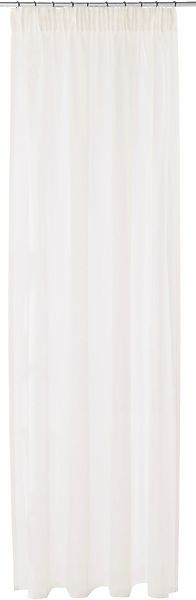 my home Gardine "REGINA" Multifunktionsband 2 Stk. tlg. Transparent, Leinen günstig online kaufen