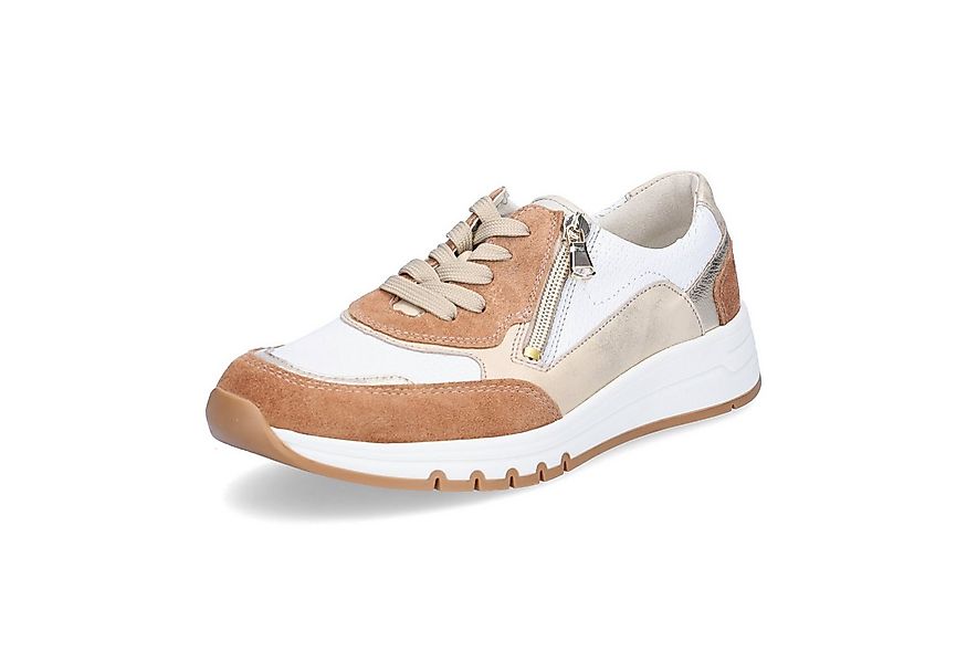 Waldläufer Waldläufer Damen Sneaker H-April braun weiß Sneaker günstig online kaufen