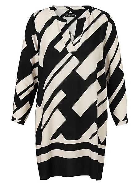 VIA APPIA DUE Klassische Bluse Tunika Rundhals 1/1 Arm Druck günstig online kaufen