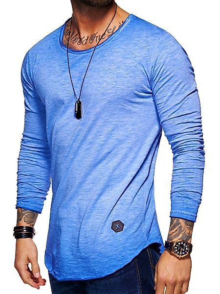 Style-Division Longsleeve SDDENTON Basic O-Neck im günstig online kaufen