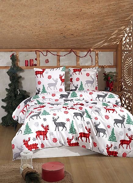 L'Essentiel Maison Bettwäsche Set Festliches Winterliche günstig online kaufen