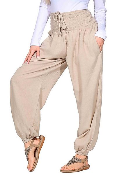KUNST UND MAGIE Haremshose Kunst&Magie Damen Pluder-/Haremshose Sommerhose günstig online kaufen