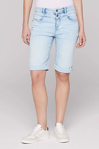 SOCCX Jeansshorts, mit zwei Knöpfen am Bund günstig online kaufen