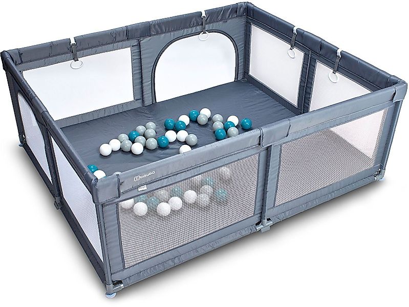 BabyGo Laufgitter Playpark, inklusive 48 Spielbälle günstig online kaufen