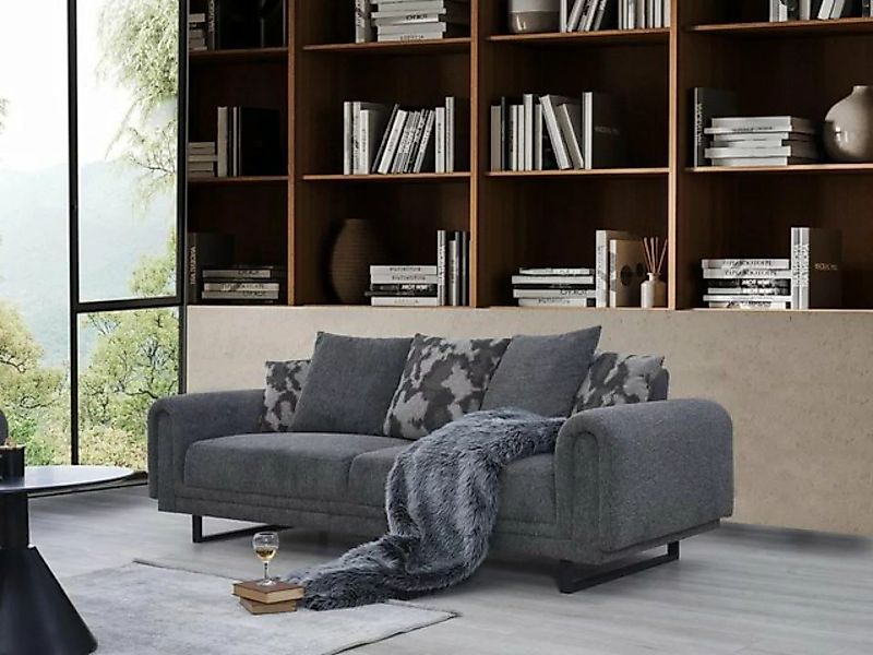 JVmoebel Sofa Luxus Wohnzimmer Sofa Dreisitzer Couch Modern Luxus Polstermö günstig online kaufen