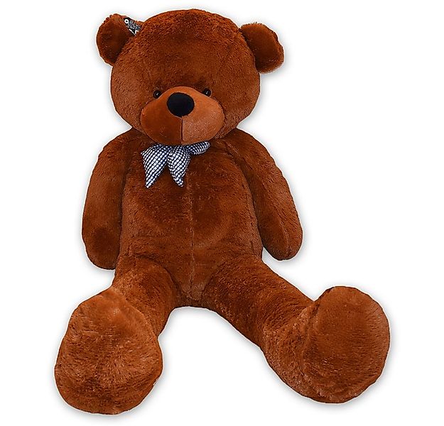TE-Trend Kuscheltier Teddybär 160 cm XXL Riesen Teddy Bär Plüschbär braun ( günstig online kaufen