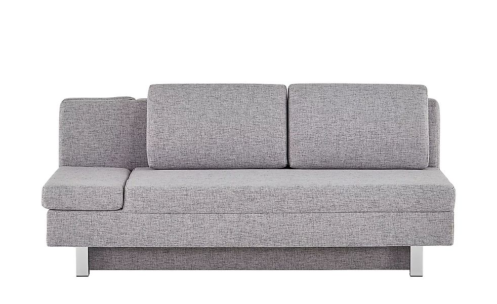 Schlafsofa - grau - 200 cm - 90 cm - 97 cm - Polstermöbel > Sofas > 2-Sitze günstig online kaufen