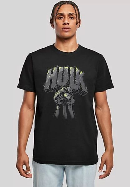 F4NT4STIC T-Shirt T-Shirt 'Marvel Hulk Punch Logo' Herren,Premium Merch,Reg günstig online kaufen