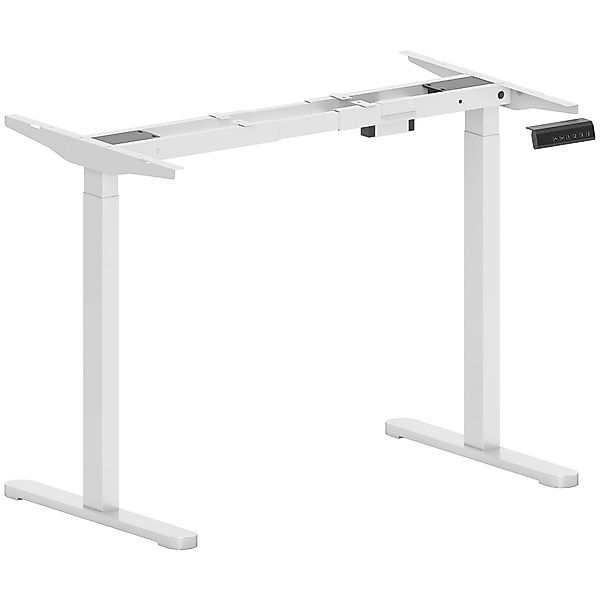 HOMCOM Höhenverstellbarer Schreibtisch Gestell Elektrisch Tischgestell mit günstig online kaufen