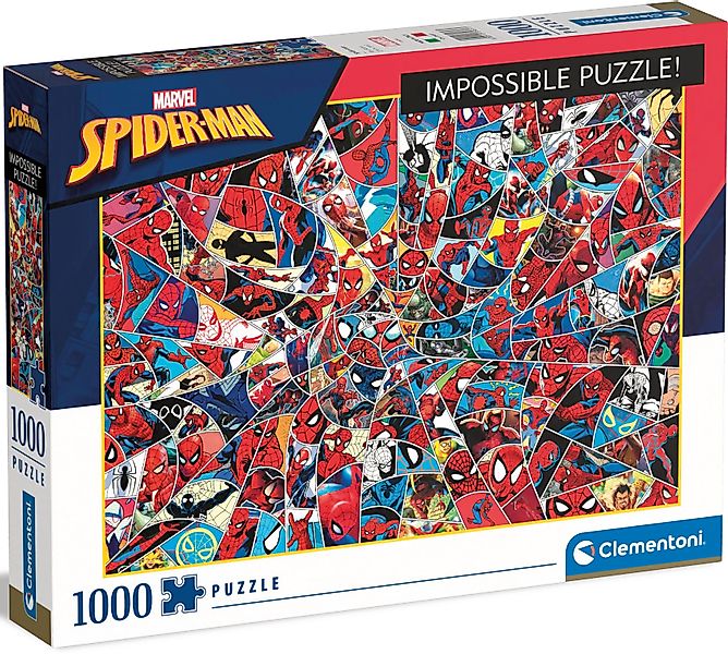 Clementoni® Puzzle Impossible Collection, Spiderman, 1000 günstig online kaufen