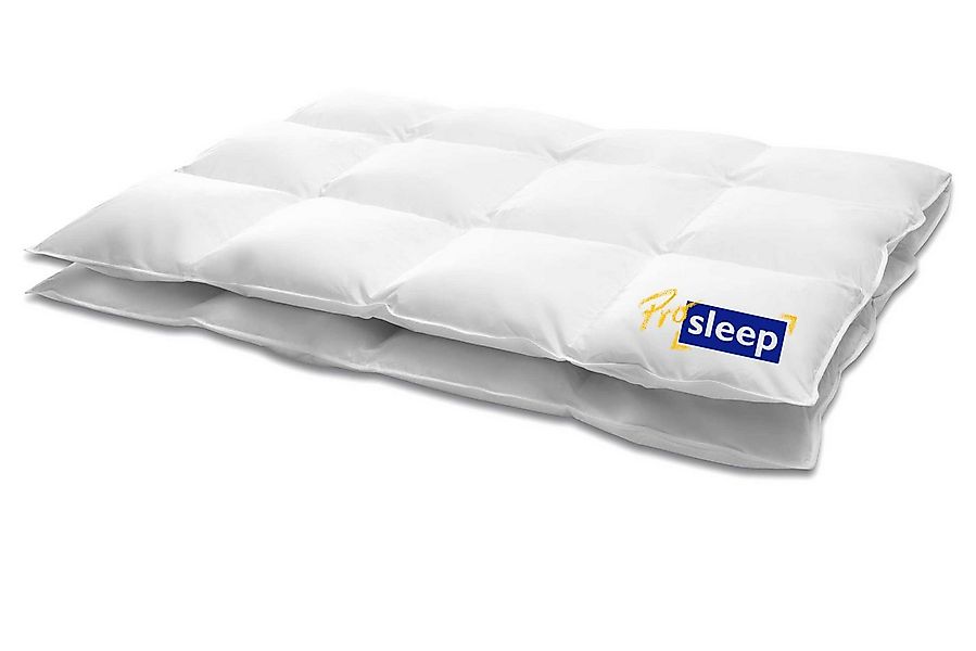HANSKRUCHEN Daunenbettdecke Pro Sleep, Füllung: 80% Daunen, 20% Federn, Bez günstig online kaufen