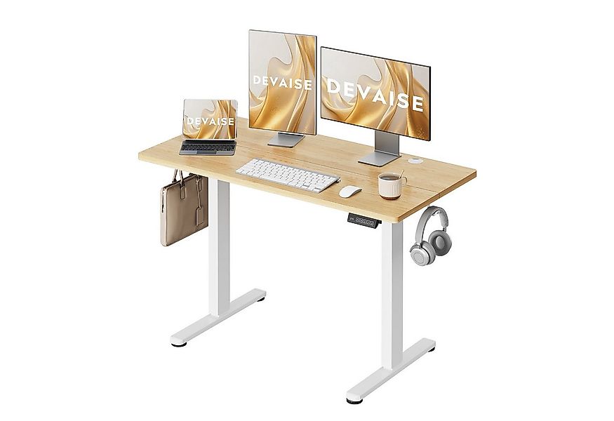 DEVAISE Schreibtisch Höhenverstellbarer Schreibtisch elektrisch 100×60 cm ( günstig online kaufen