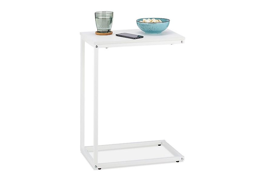 relaxdays Beistelltisch in C Form günstig online kaufen