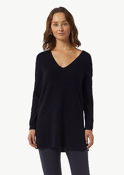 Comma Strickpullover mit Seitenschlitzen günstig online kaufen