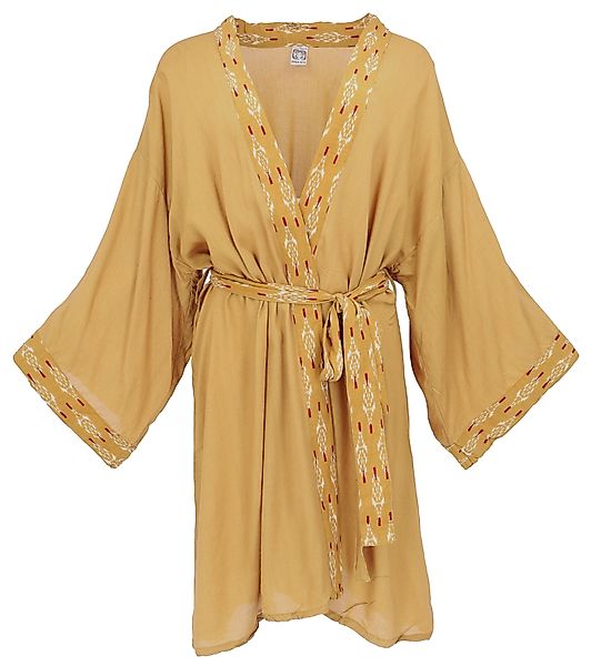 Guru-Shop Kimono Kurzer Kimono, Boho Kimonomantel günstig online kaufen