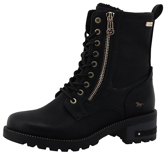Mustang Shoes Haukea Winterstiefelette Winterboots mit praktischen Reißvers günstig online kaufen