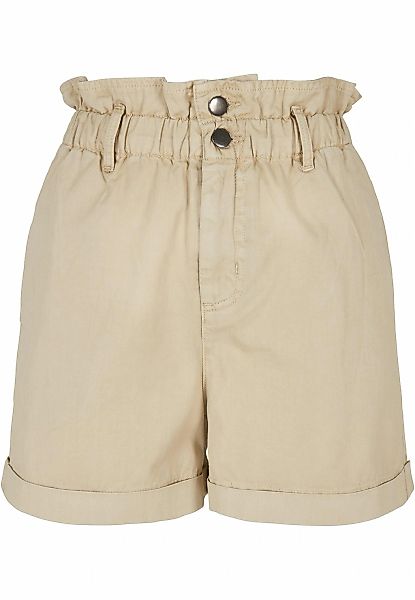 URBAN CLASSICS Stoffhose "Urban Classics Damen Ladies Paperbag Shorts", (1 günstig online kaufen