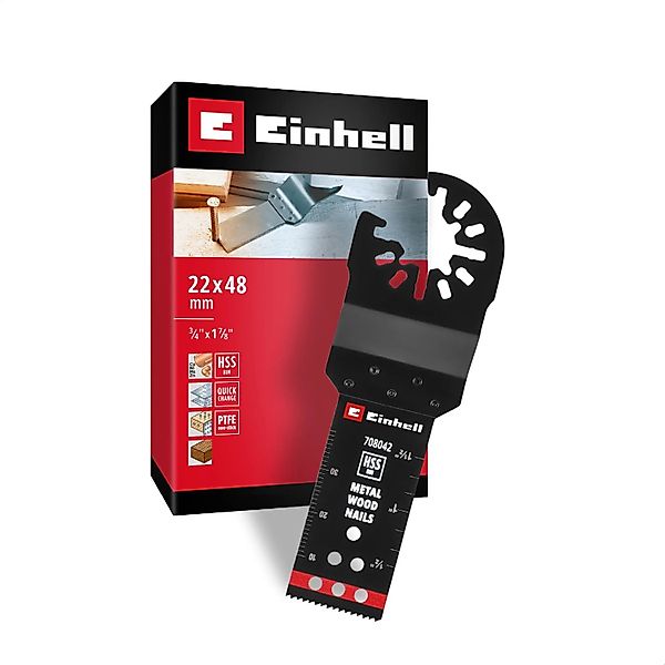 Einhell Tauchsägeblatt HSS BiM Gerade 22 mm x 48 mm günstig online kaufen