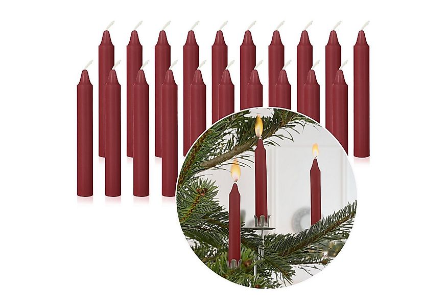 Nordstern Geburtstagskerze Baumkerzen & Pyramidenkerzen (Set, 20er), Kerzen günstig online kaufen