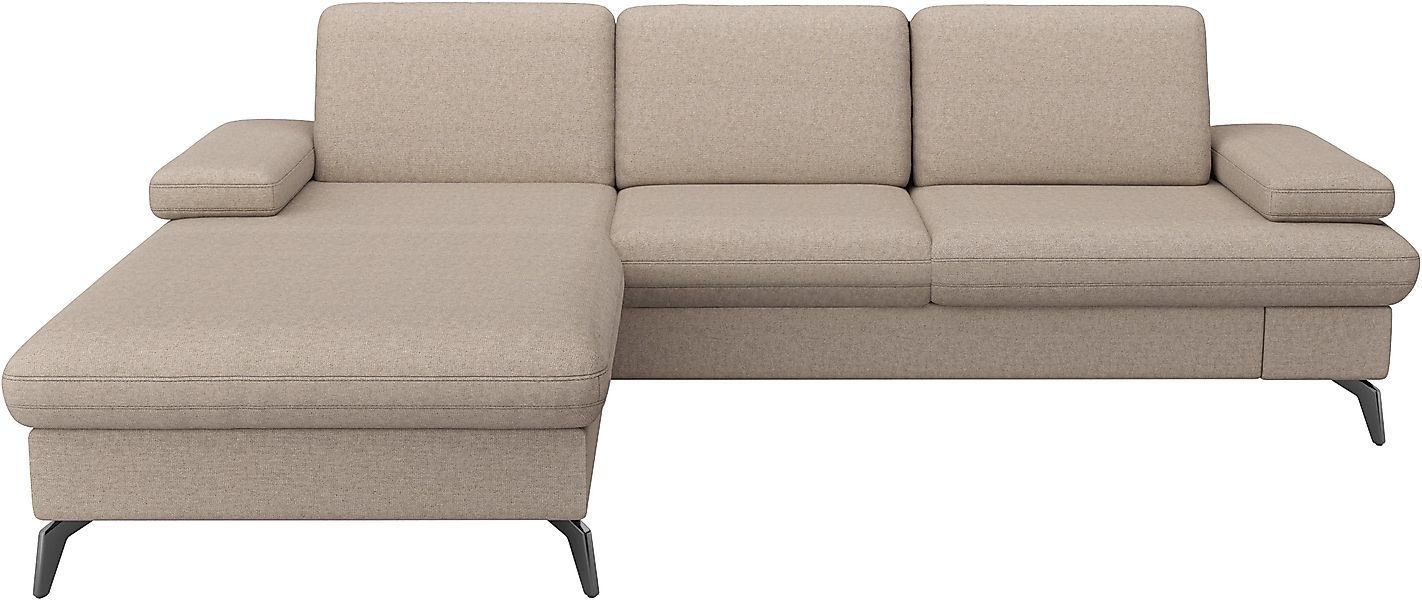 sit&more Ecksofa "Morris Jubi L-Form, B: 247 cm" mit Armteilfunktion & 1 Zi günstig online kaufen