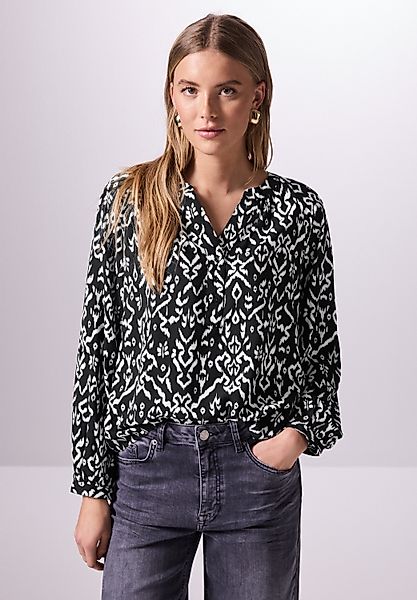 STREET ONE STUDIO Langarmbluse aus softer günstig online kaufen
