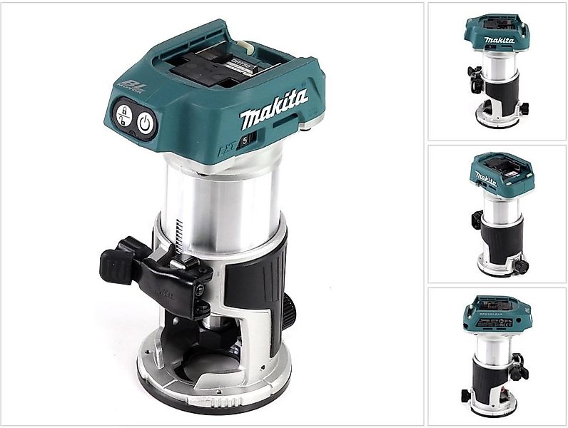 Makita Oberfräse DRT 50 Z Akku Multifunktionsfräse 18V Brushless Solo - ohn günstig online kaufen