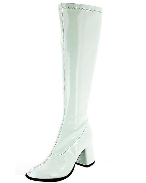 Das Kostümland Gogo Damen Retro Lackstiefel, günstig online kaufen