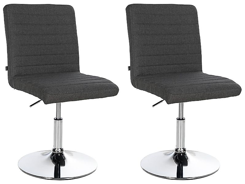 CLP Esszimmerstuhl Elvas Stoff (2er Set, 2 St), drehbar und höhenverstellba günstig online kaufen