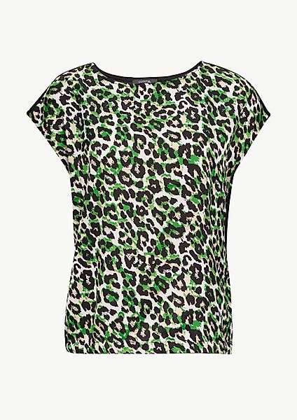 comma Shirttop Blusenshirt im Fabricmix mit günstig online kaufen