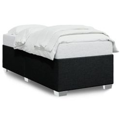 vidaXL Bett Bettgestell ohne Matratze Schwarz günstig online kaufen