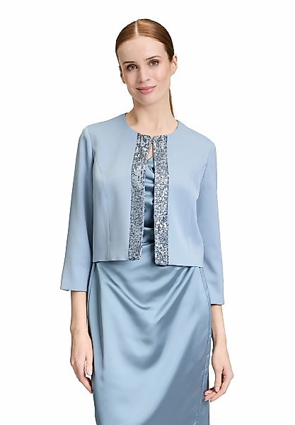 Vera Mont Jackenblazer "Damen Blazer-Jacke mit Glanzeffekt", Materialmix günstig online kaufen
