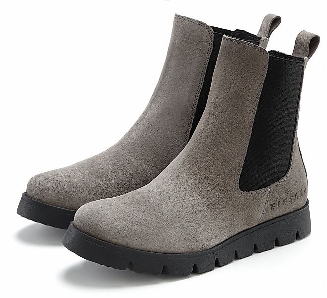 Elbsand Stiefelette "Chelseaboots" Schlupfstiefel, Bikerboots, Stiefel, Boo günstig online kaufen