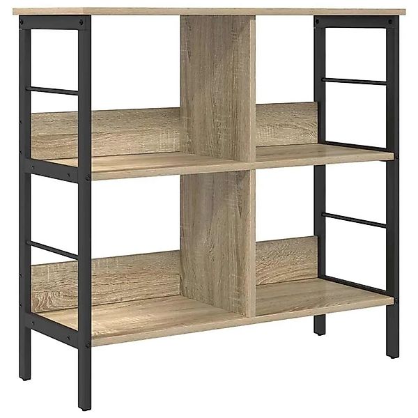 vidaXL Bücherregal Sonoma-Eiche 82 x 32 x 79 cm Holzwerkstoff 883995 günstig online kaufen