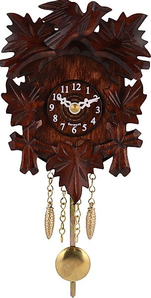Trenkle Wanduhr Schwarzwälder Pendeluhr Quarz-Uhrwerk 14cm günstig online kaufen