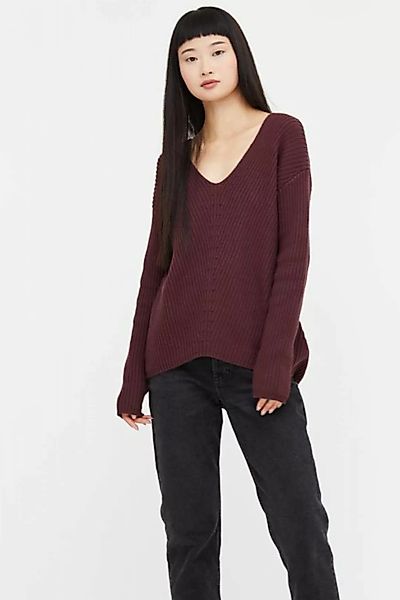 Cotton V-Neck Sweater günstig online kaufen
