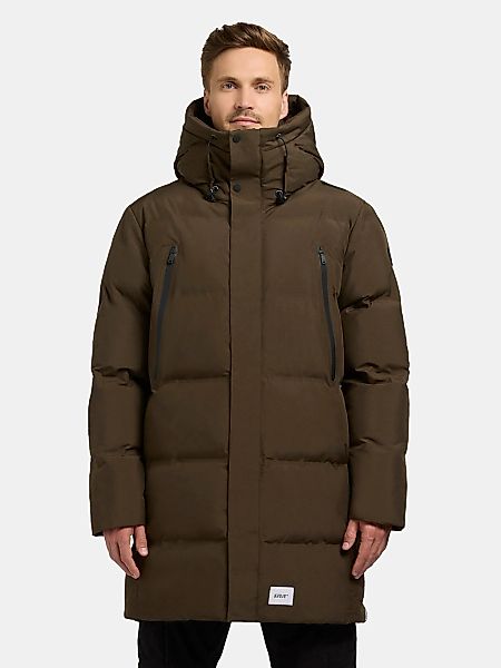 khujo Steppmantel "Morse2-YM" Urbaner Herren Mantel mit Kapuze und Rucksack günstig online kaufen