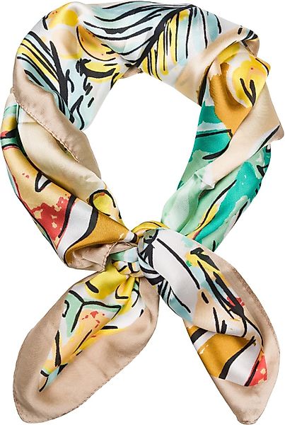 styleBREAKER Modetuch Halstuch Palmen Muster Popart günstig online kaufen