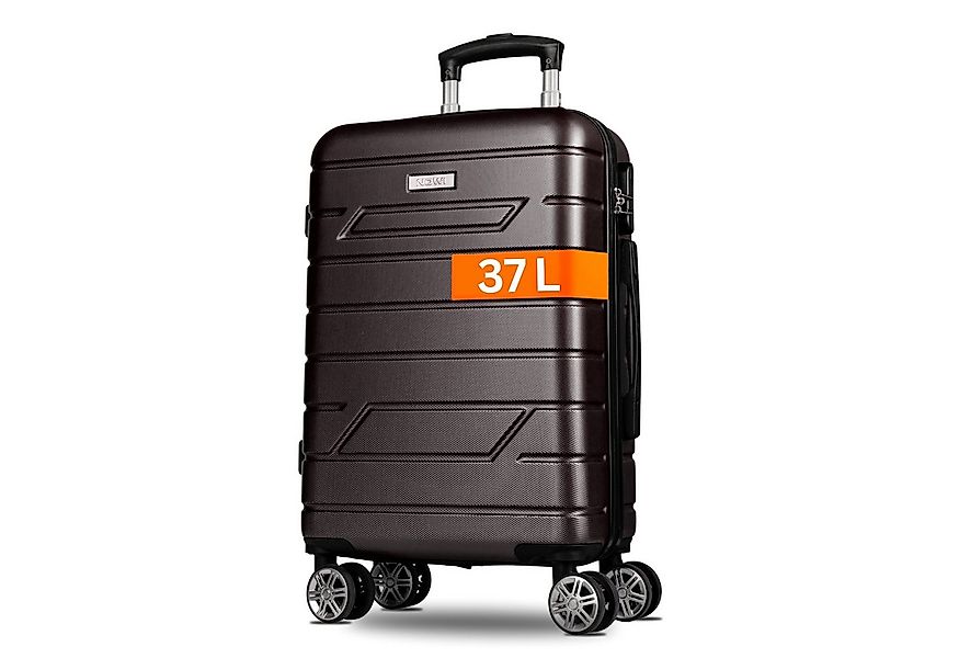 NOWI Koffer Leichter Hartschalenkoffer mit Rollen & Zahlenschloss – Trolley günstig online kaufen