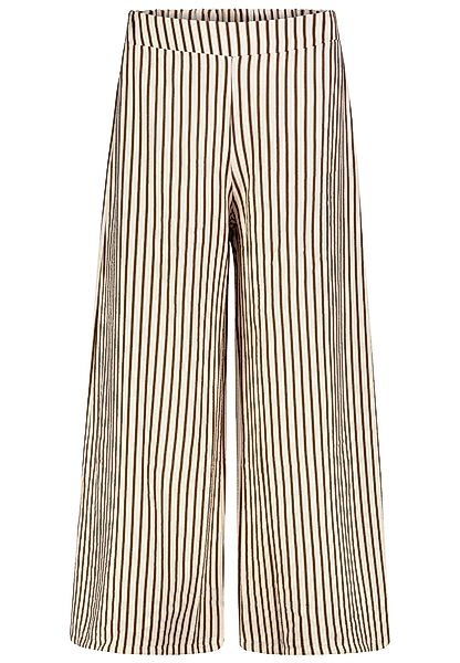 SUBLEVEL Stoffhose Modisches Streifenmuster mit elastischem günstig online kaufen
