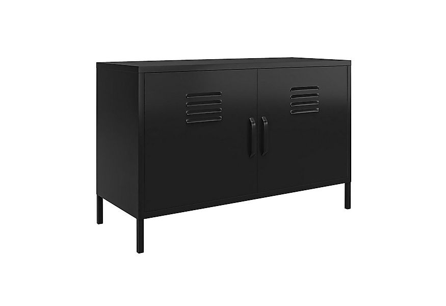 loft24 Sideboard Mission Disctrict, Schrank aus Metall mit 2 Türen günstig online kaufen